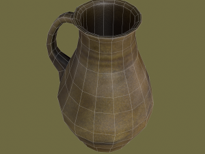 Medieval jug 3Dモデル