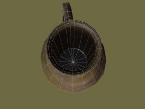 Medieval jug 3Dモデル