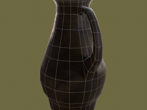 Medieval jug 3Dモデル