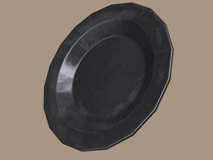 metal plate Modelo 3D