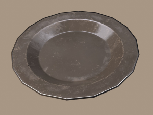 metal plate Modelo 3D