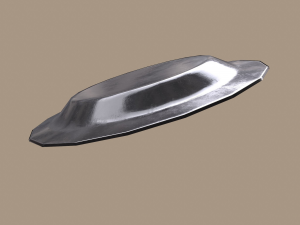 metal plate Modelo 3D