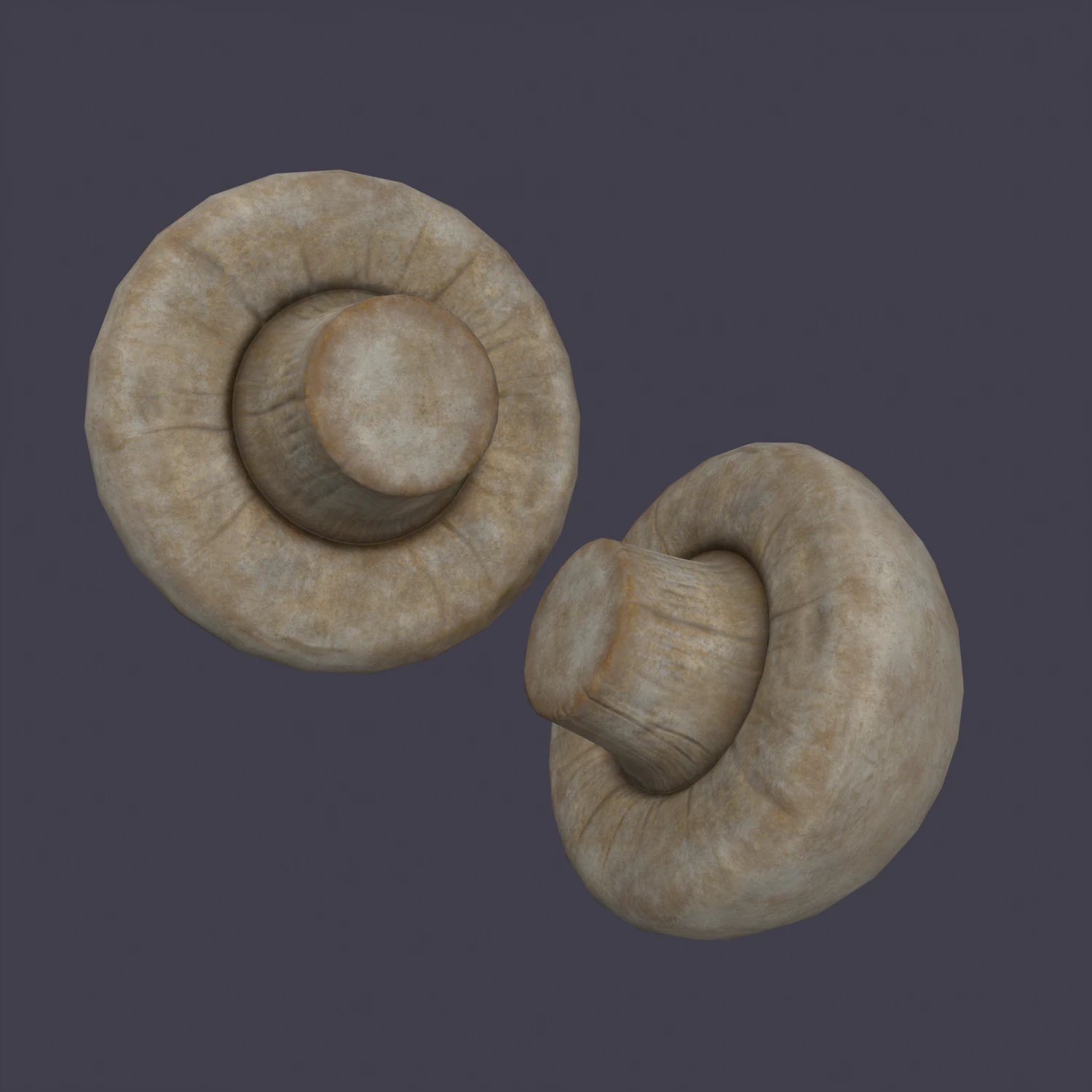 mushroom 3D Model .c4d .max .obj .3ds .fbx .stl .blend 
