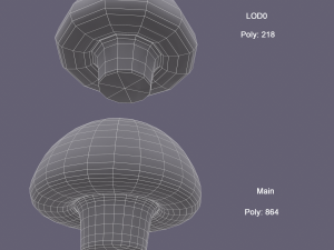 mushroom 3D Model