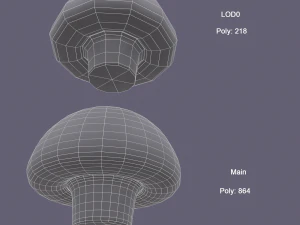 mushroom 3D Model