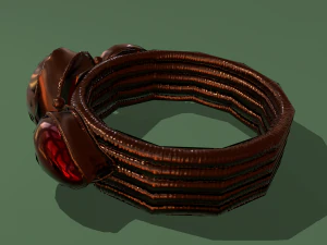 Medieval ring 3D Model