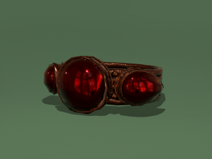Medieval ring 3D मॉडल