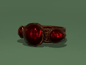 Medieval ring 3D Model