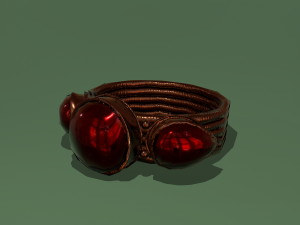 Medieval ring 3D मॉडल