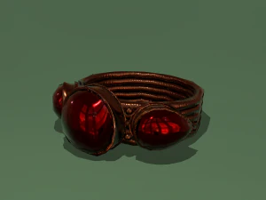 Medieval ring 3D Model