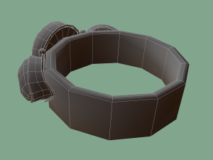 Medieval ring 3D मॉडल