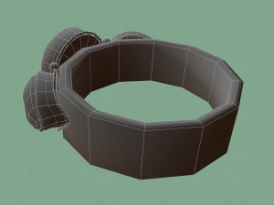 Medieval ring 3D Model