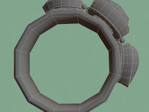 Medieval ring 3D Model