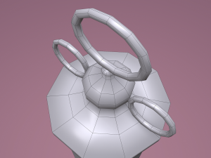 Vintage medieval medical syringe Model 3D