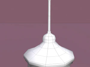 Vintage medieval medical syringe 3D Model