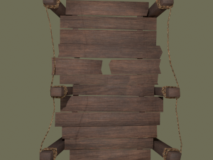dock 2 piece modular 3D Model