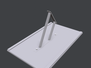 trophy stand Model 3D