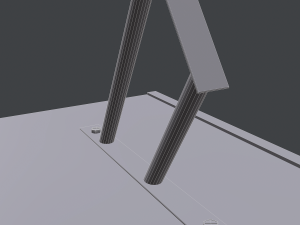 trophy stand Model 3D