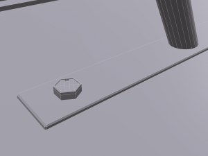 trophy stand Model 3D