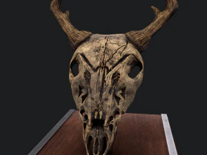 Ram skull mask decoration 3D Model