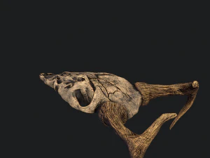 Ram skull mask decoration 3D Model