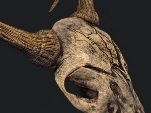 Ram skull mask decoration 3D Model