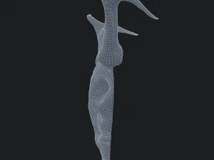 Ram skull mask decoration 3D Model