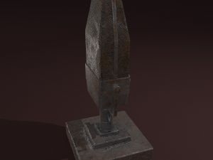 Vintage microphone 3D Model