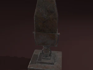 ビンテージマイク 3Dモデル