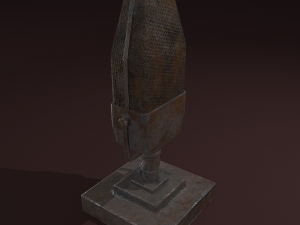 Vintage microphone 3D Model