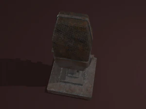 ビンテージマイク 3Dモデル