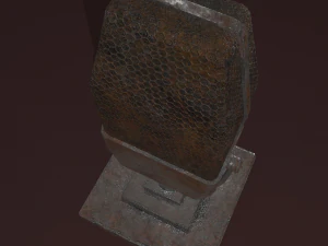 ビンテージマイク 3Dモデル