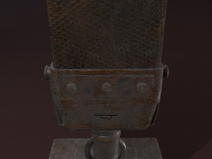 Vintage microphone 3D Model