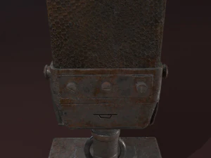 ビンテージマイク 3Dモデル