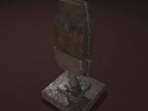 ビンテージマイク 3Dモデル