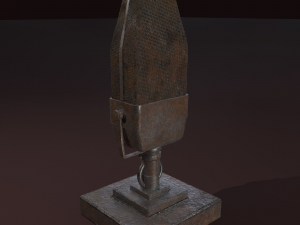 Vintage microphone 3D Model