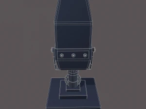 ビンテージマイク 3Dモデル