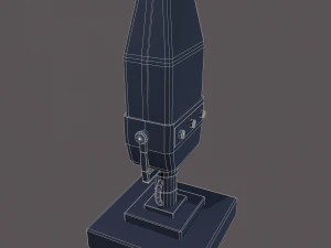 ビンテージマイク 3Dモデル