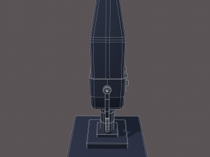 Vintage microphone 3D Model