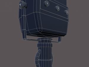 Vintage microphone 3D Model