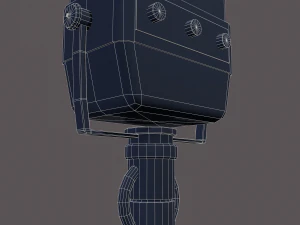 ビンテージマイク 3Dモデル