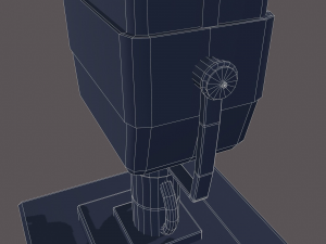 Vintage microphone 3D Model