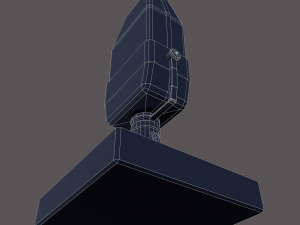 Vintage microphone 3D Model