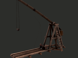 Trebuchet Model 3D