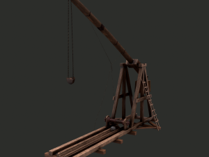 Trebuchet 3D Model