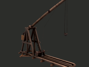 Trebuchet 3D Model