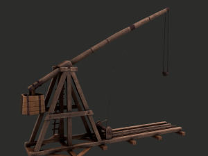 Trebuchet 3D Model