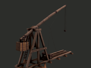 Trebuchet 3D Model