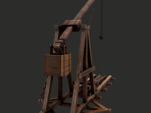 Trebuchet 3D Model