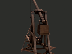 Trebuchet 3D Model